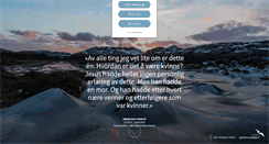 Desktop Screenshot of nettkirken.no